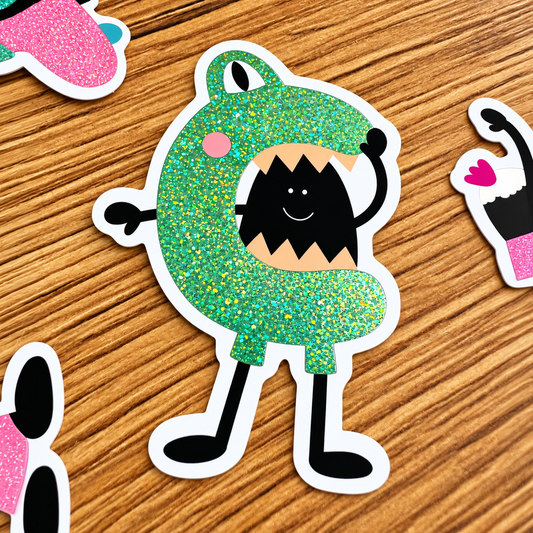 Costume vert — Sticker brillant Lolilé