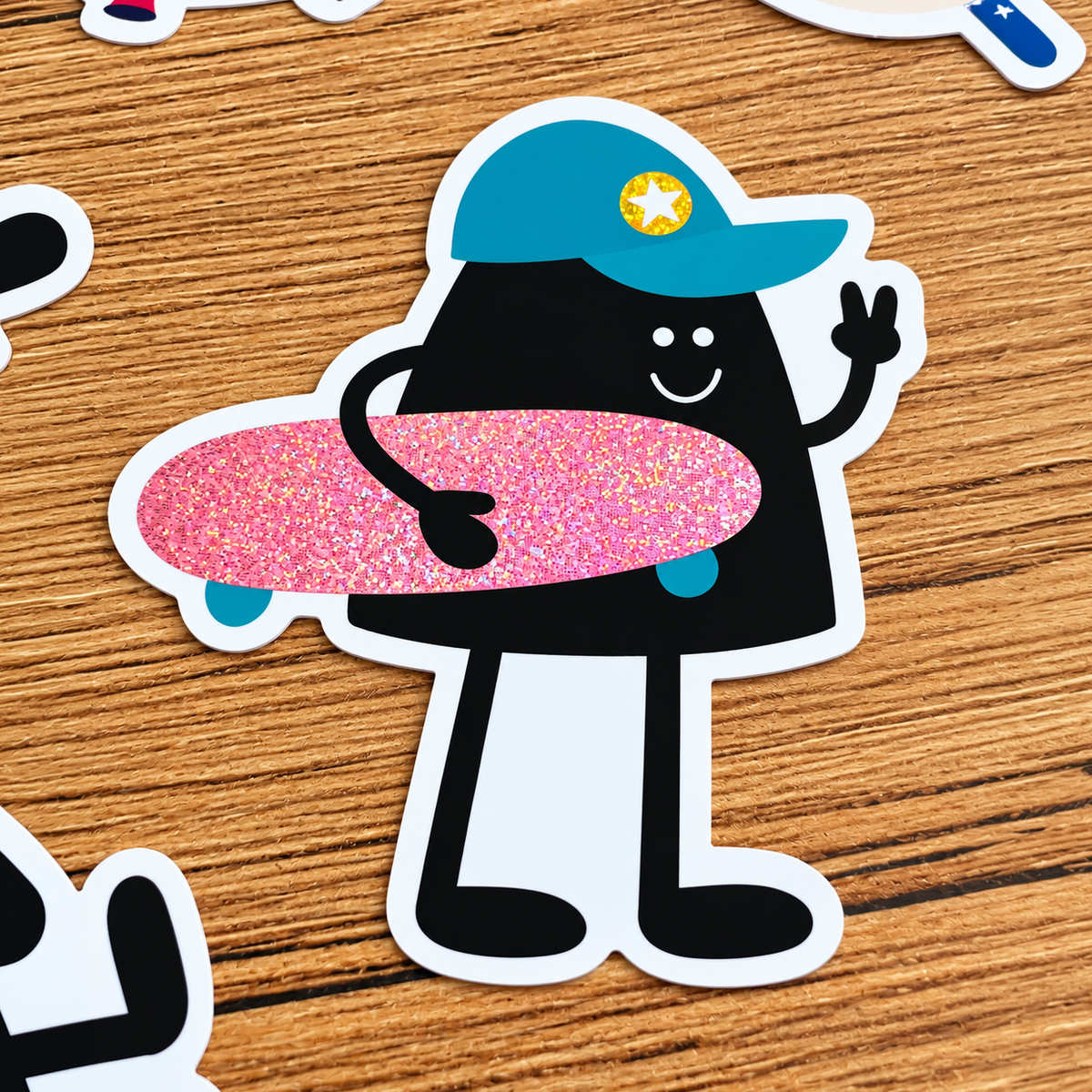 Skateur — Sticker brillant Lolilé